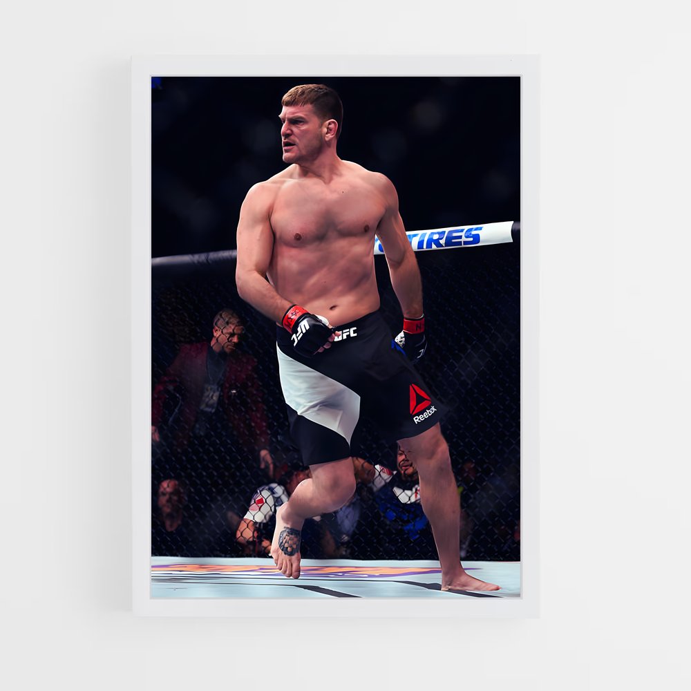 Poster Bat vs. Octagon – affiche MMA (vue 3)